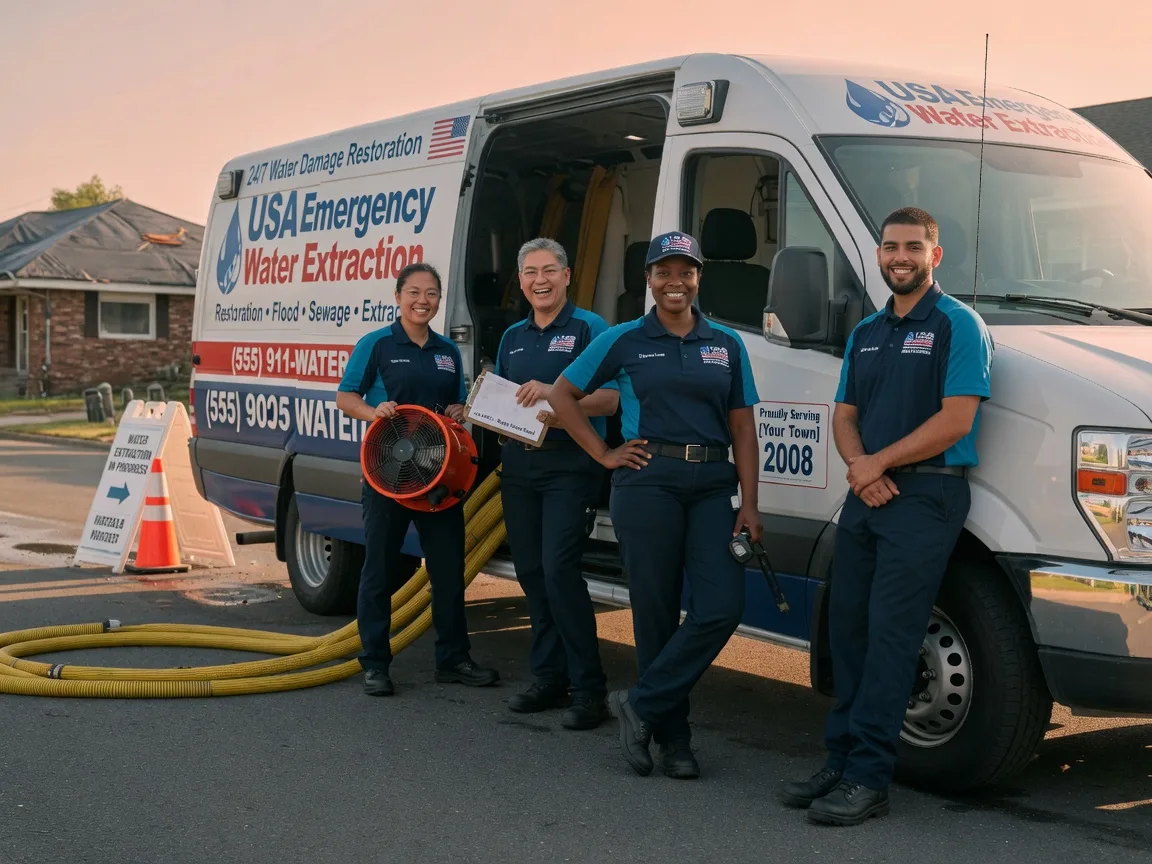 Emergency Water Removal company in Jones, LA